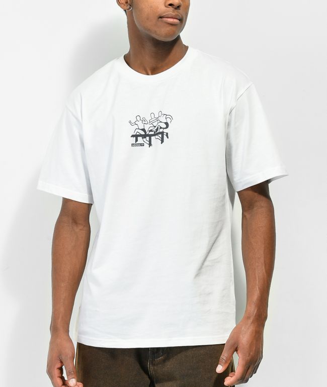 adidas Hurdle G White T-Shirt