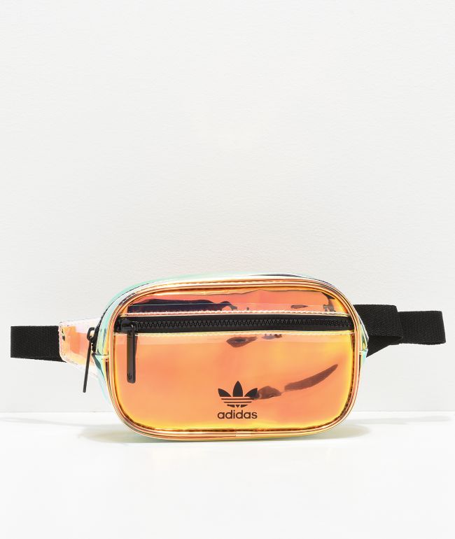 holographic adidas fanny pack