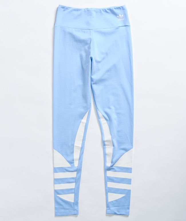 sky blue adidas pants