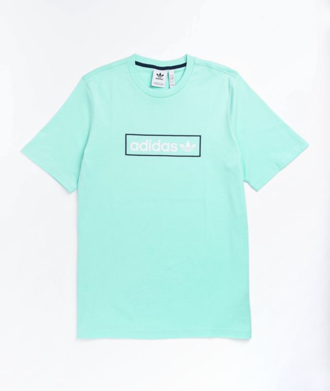 adidas Linear Logo Mint T-Shirt 