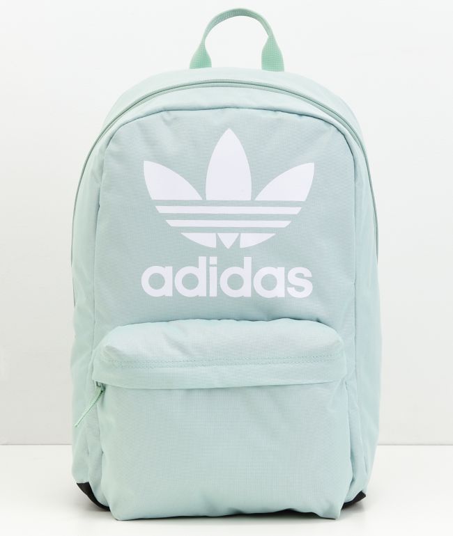 Adidas originals big logo ash green backpack shop