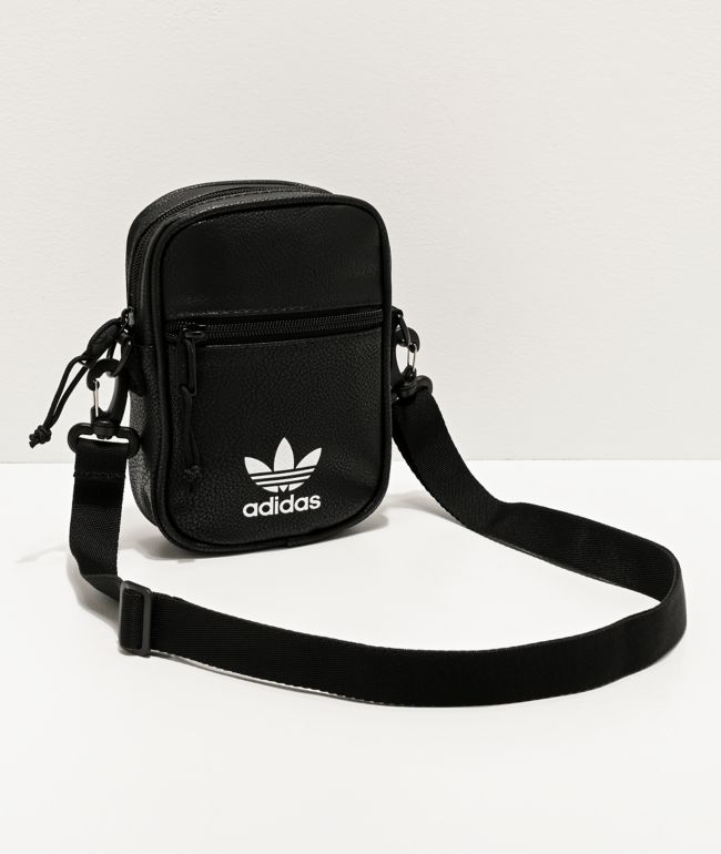 adidas black shoulder bag