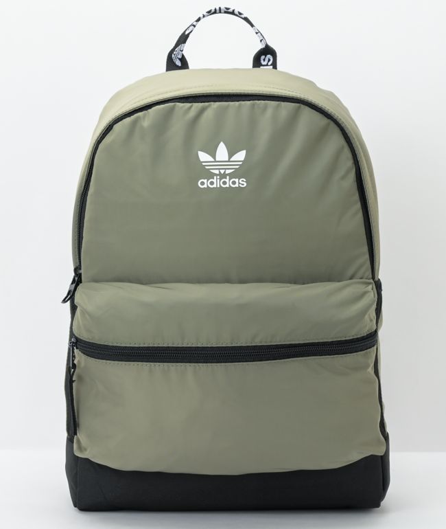 adidas olive green backpack