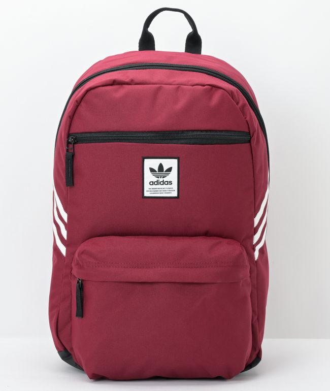 adidas Originals National Recycled Red Backpack