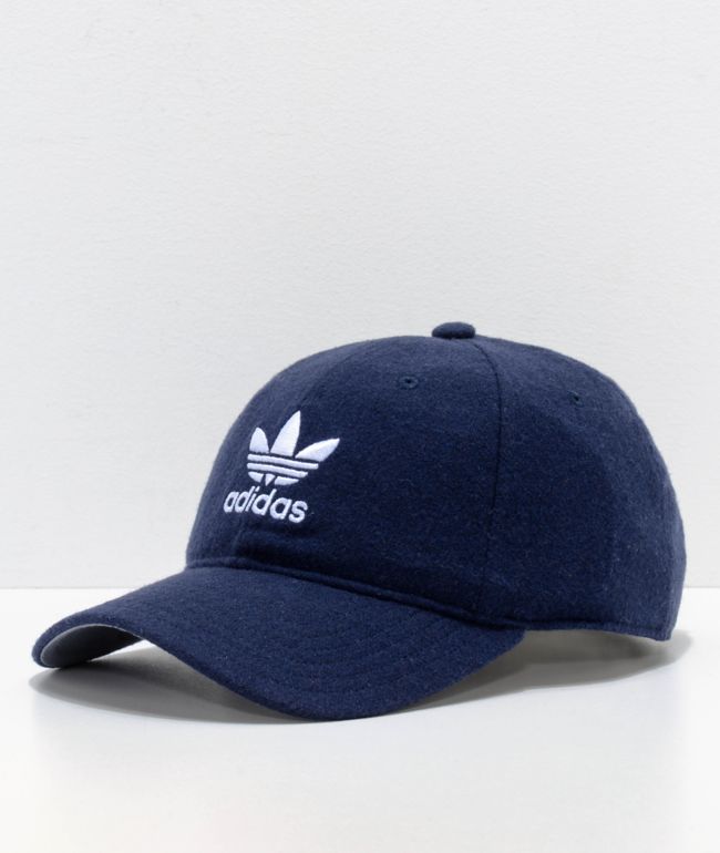 adidas navy blue hat