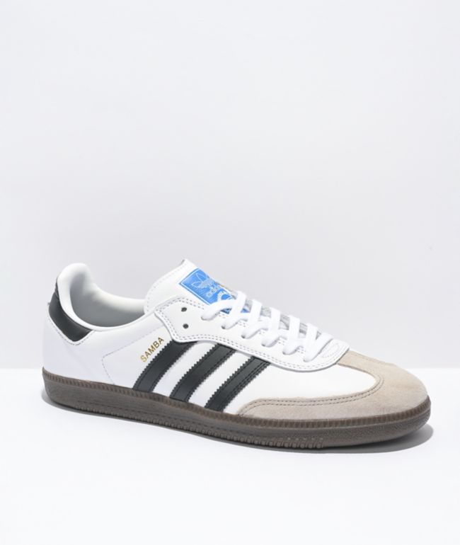 adidas Samba White, Black & Gum Shoes