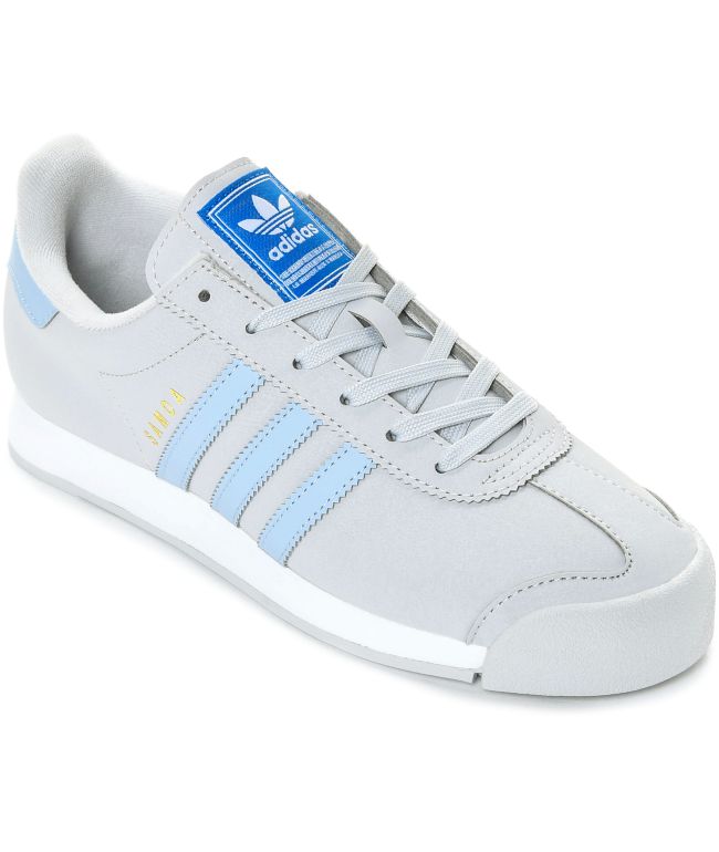 adidas samoa white blue