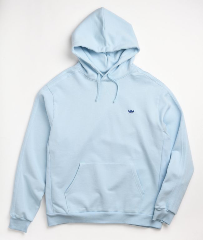 adidas hoodie light blue
