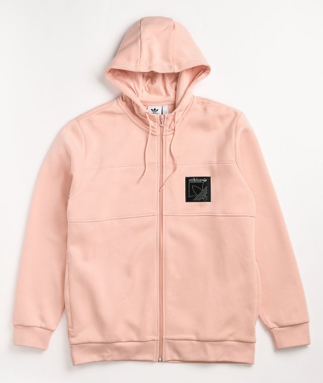 light pink zip up jacket