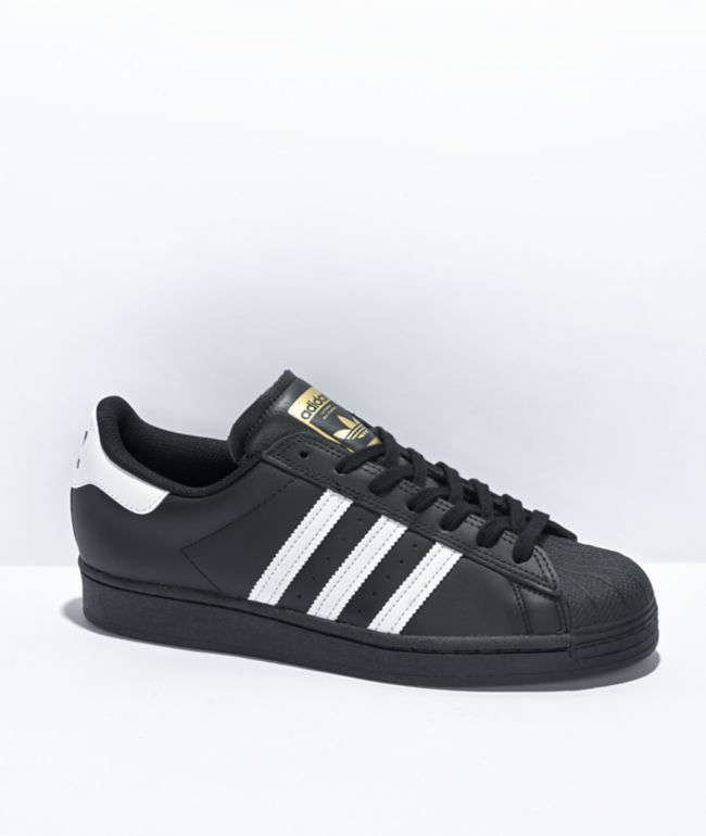 adidas Superstar ADV zapatos negros y blancos