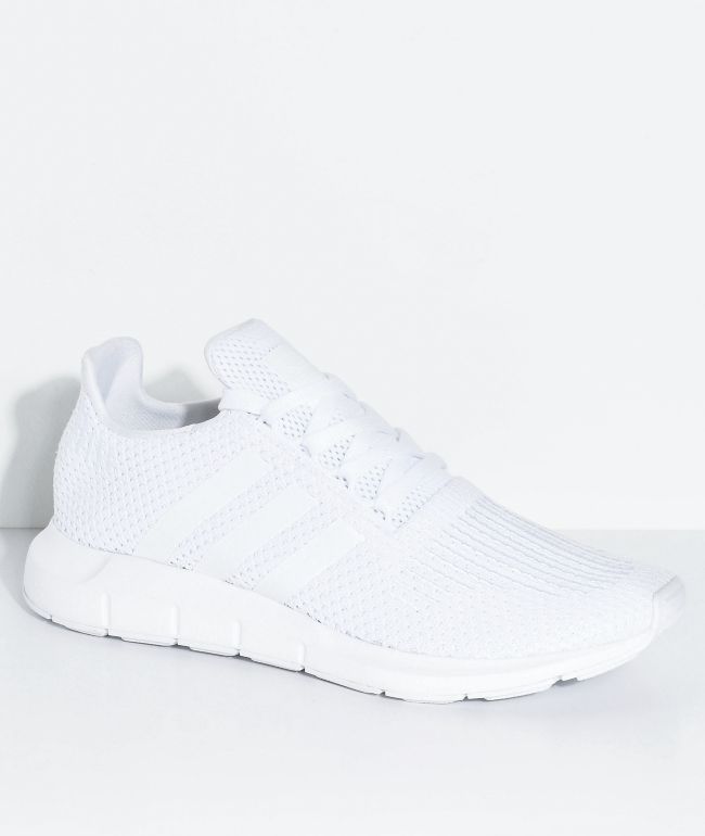 adidas swift run in white