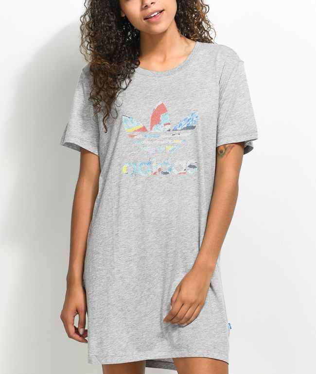 Heather grey t shirt dress Clearance