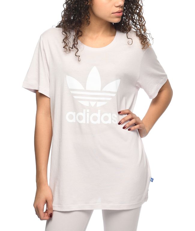 lavender adidas shirt
