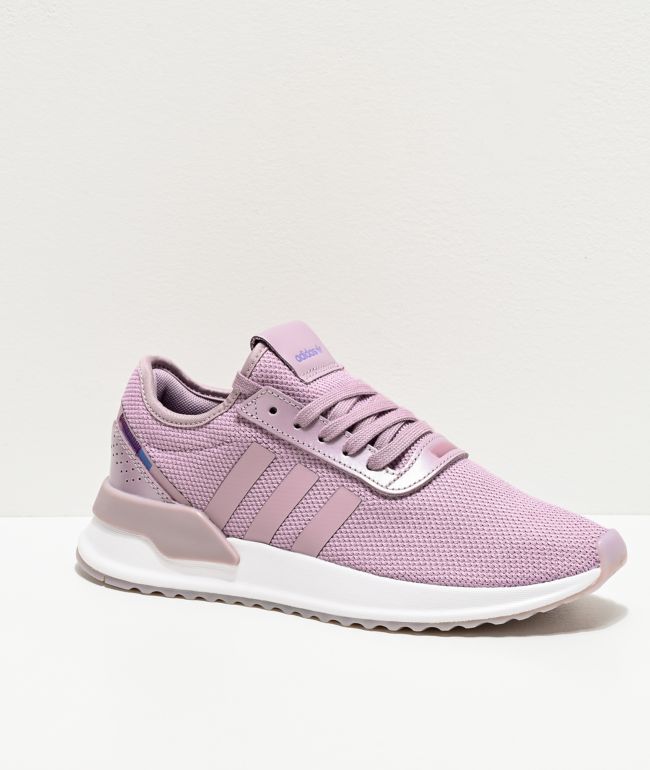 adidas originals u path run sneakers in lilac