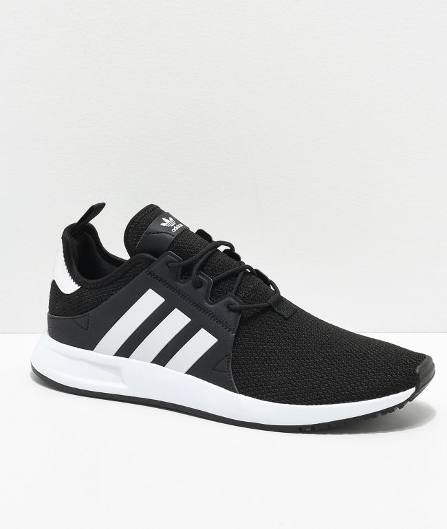 black and white adidas