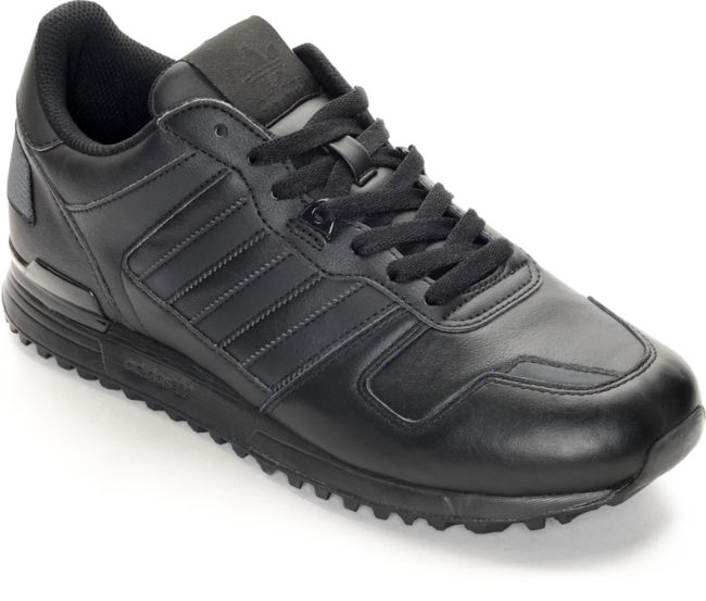 adidas ZX 700 Black Shoes | Zumiez