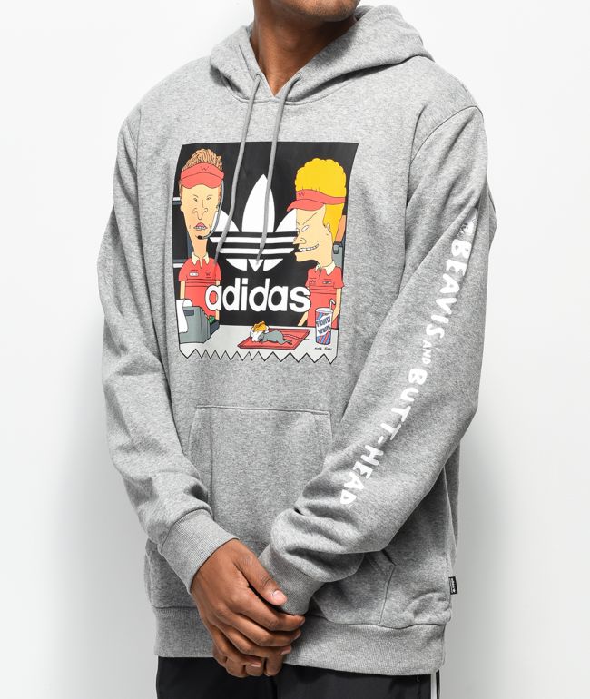 beavis and butthead hoodie adidas