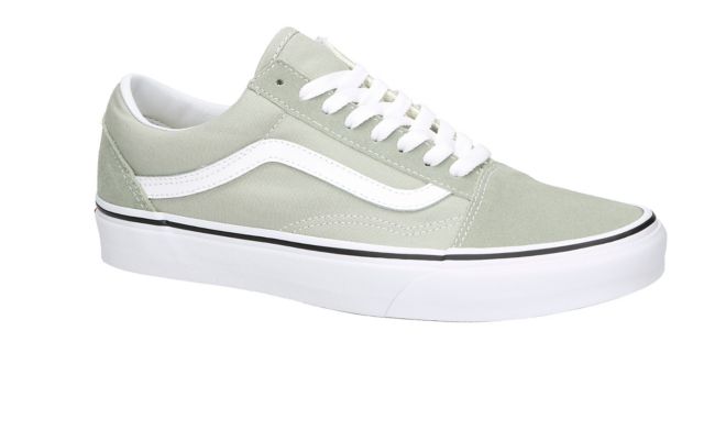 olive green vans hi top