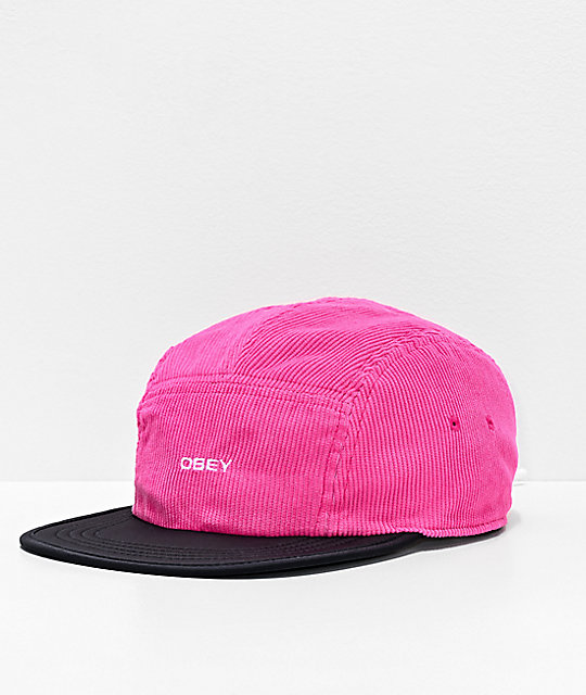 pink icon cap