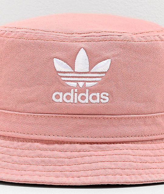 adidas pink bucket hat