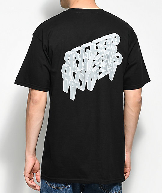 10 Deep 3D Black T-Shirt | Zumiez