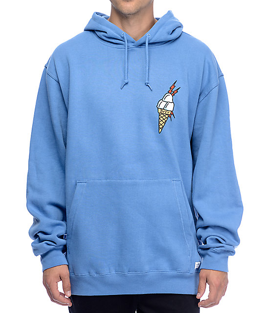 sudadera azul claro