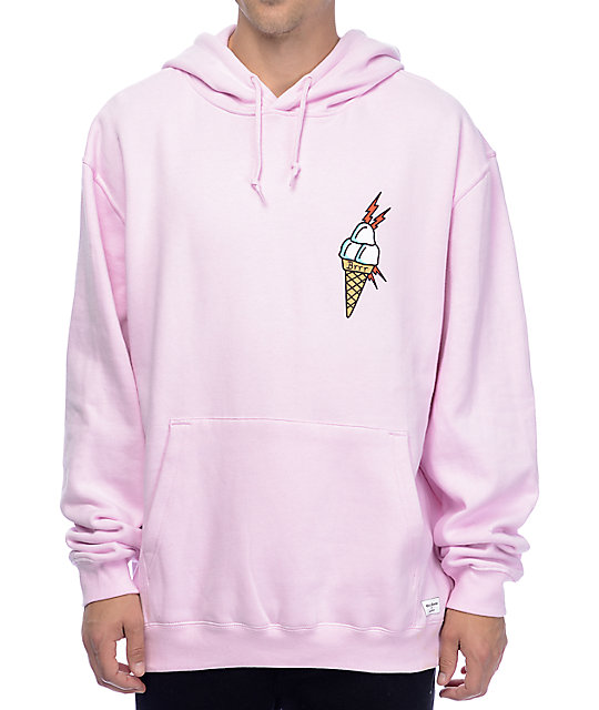 sudadera rosa pastel