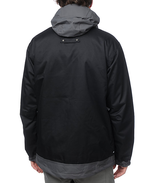 686 Times Dickies Industrial Black 15K Snowboard Jacket | Zumiez