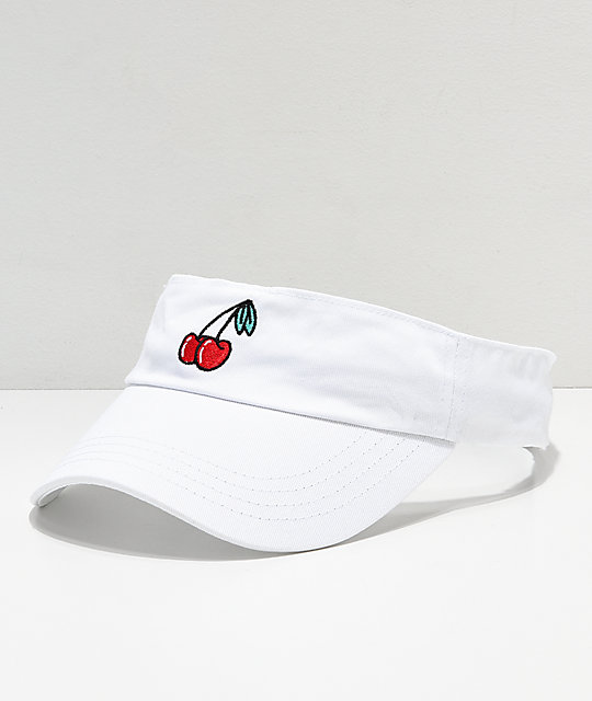 cheap white visor hats