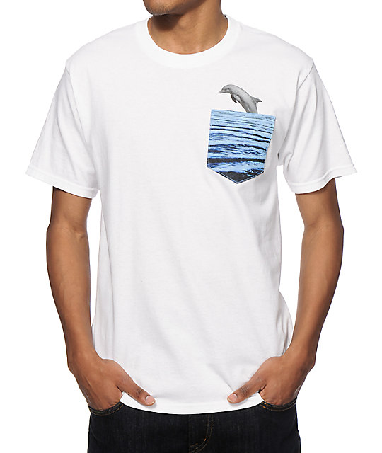A-Lab Lil Dolphin Bud Pocket T-Shirt | Zumiez