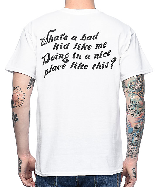 white nice shirt