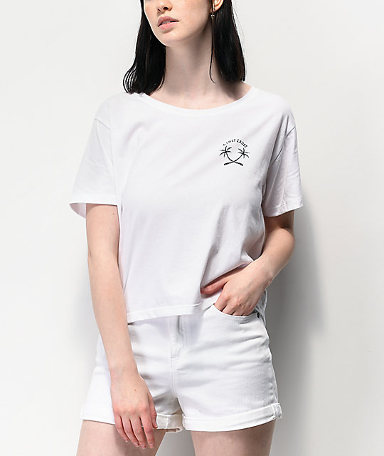 camiseta corta blanca