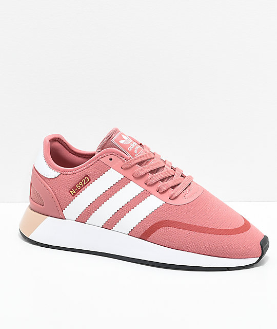 Adidas N-5923 CLS zapatos en rosa ceniza y blanco Adidas N-5923 CLS zapatos en rosa ceniza y blanco