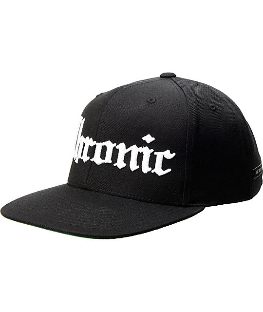 Akomplice Chronic Black Snapback Hat | Zumiez