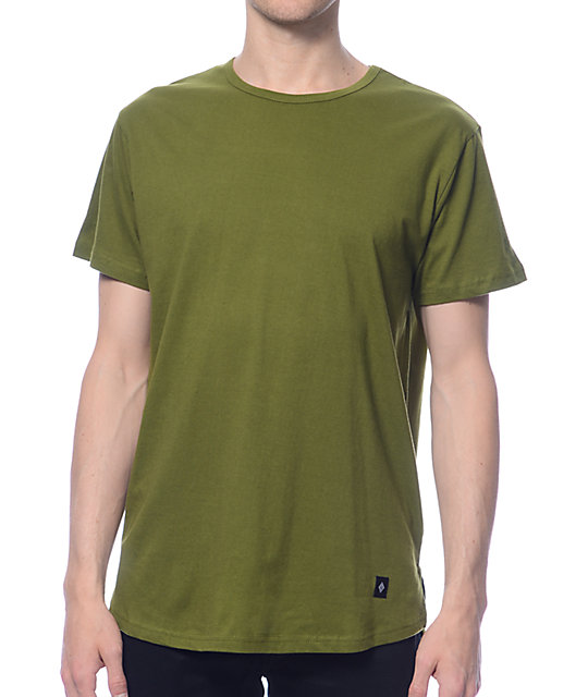 army green shirt