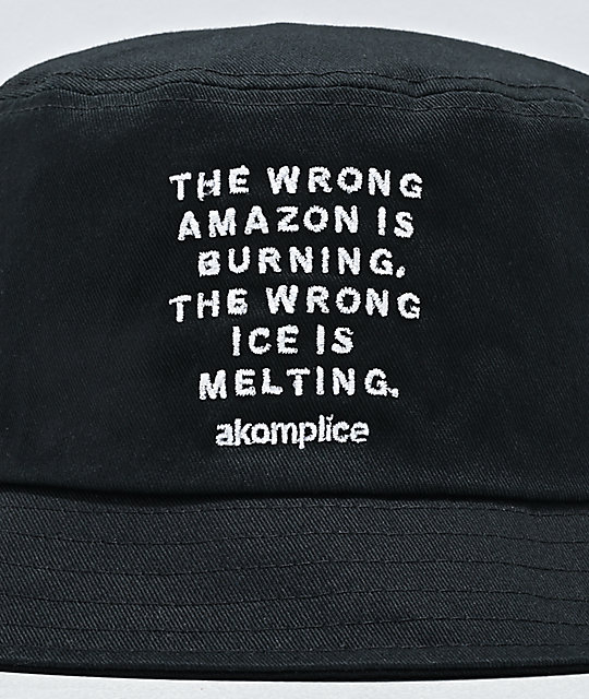 amazon black bucket hat