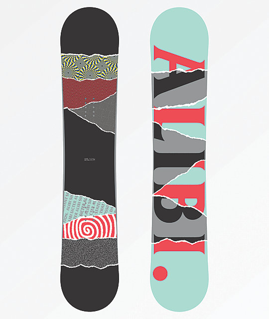 Alibi Snowboard Size Chart