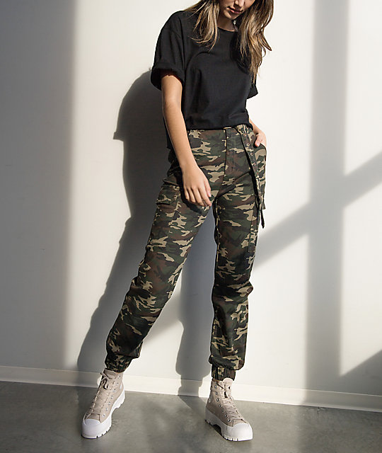 miss camo trouser jogger