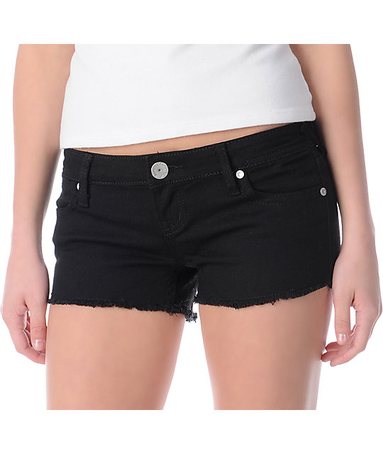 Almost Famous Tracy Black Cut Off Shorts | Zumiez