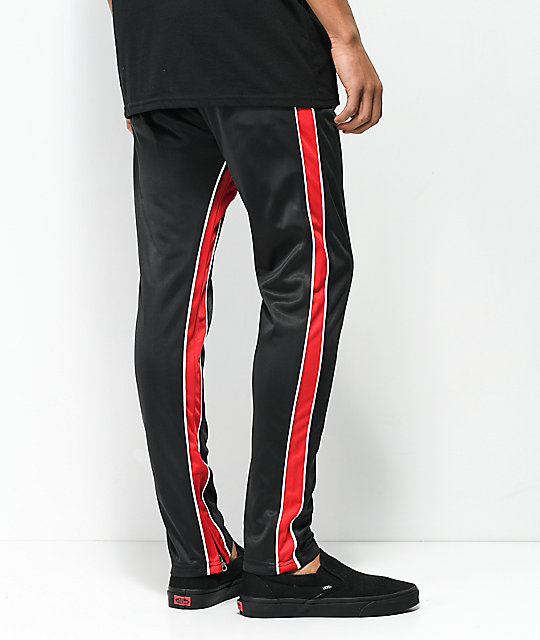 double stripe track pants