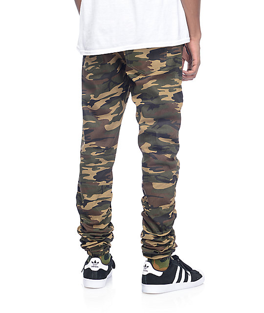 american stitch camo joggers