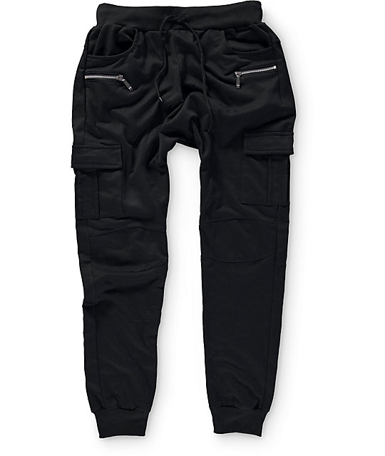 under armour fleece joggers black