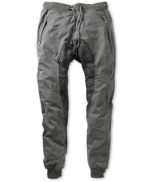 elephant print joggers