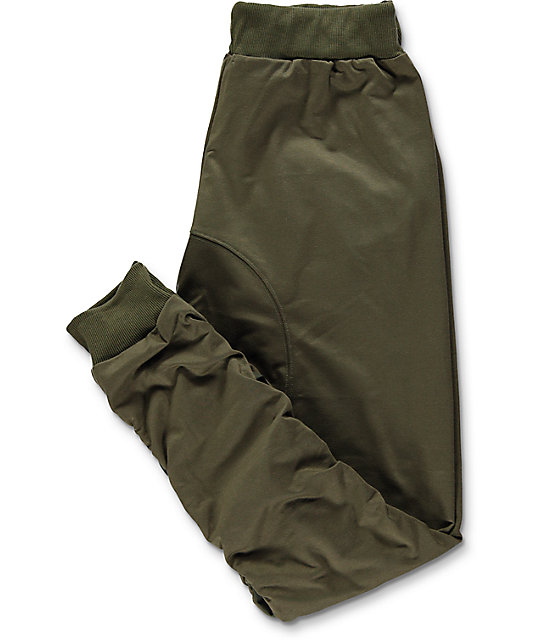 nylon jogger pants