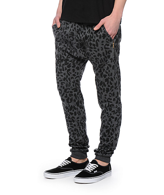 sweatpants leopard