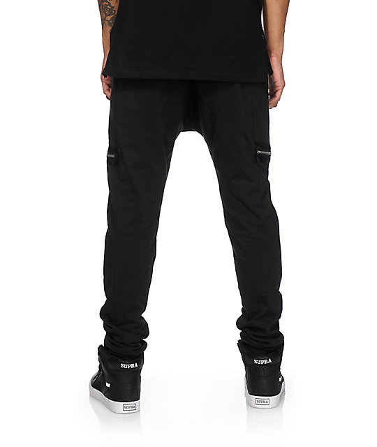 American Stitch PU Cargo Pocket Jogger Pants | Zumiez