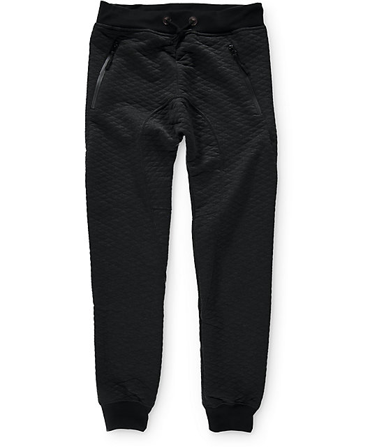 quilted joggers mens