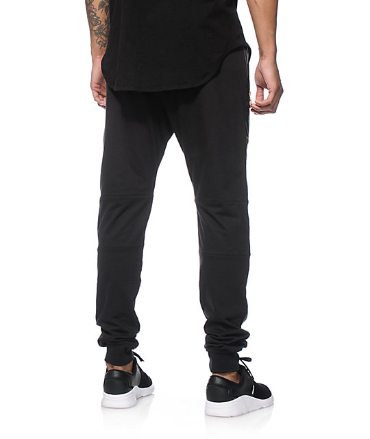 American Stitch Quilted Moto Polyurethane Jogger Pants | Zumiez