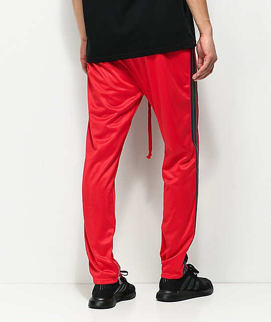 american stitch striped track pants