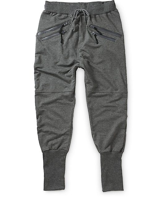 ribbed jogger pants